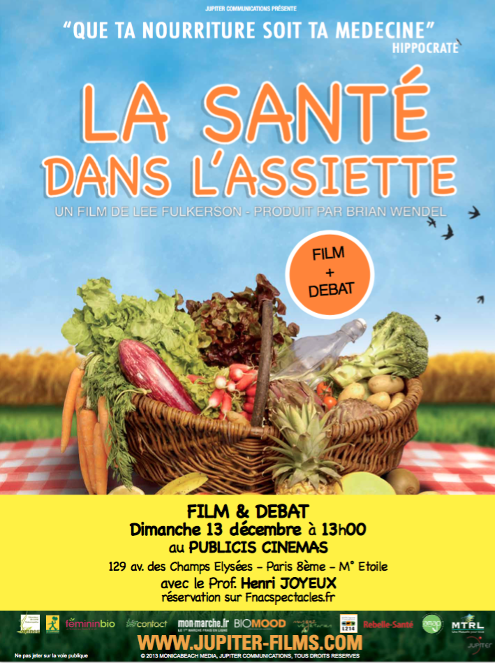 La Santé Dans L'assiette - Projection Et Débat Publicis Cinémas - Site ...