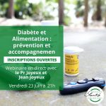 Webinaire: Diabète et Alimentation : prévention et accompagnement