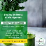 Webinaire: Les jus de fruits et de légumes
